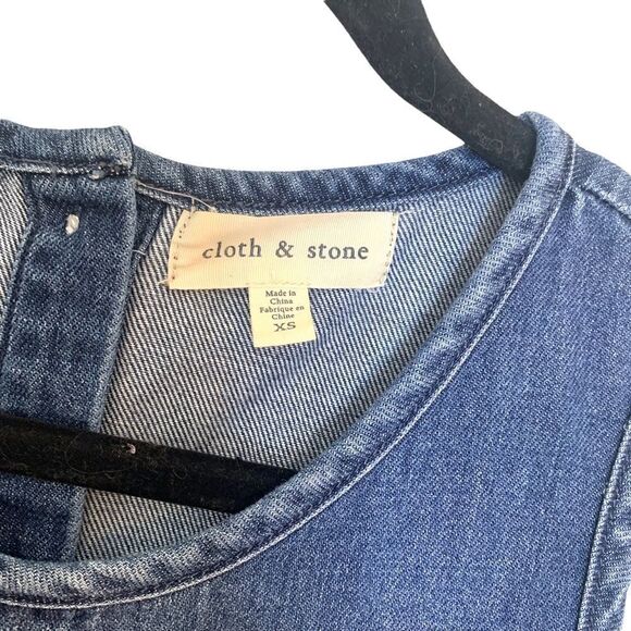 ANTHROPOLOGIE Cloth and Stone Denim Tank - Picture 6 of 9